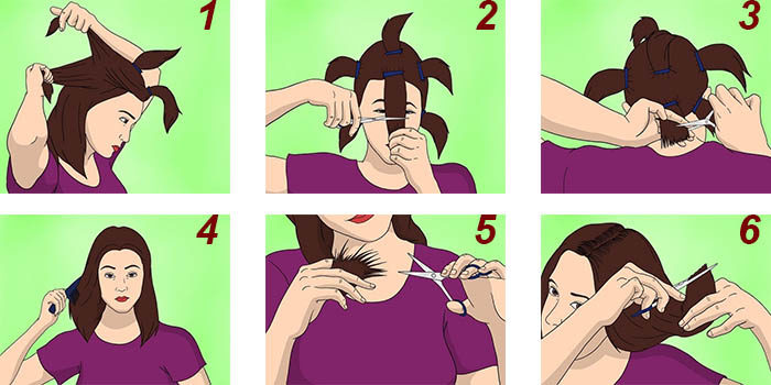 Как подстричь волосы ровно в 6 этапов